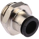 3101 10 21, LF3000 Series Straight Threaded Adaptor, G 1/2 Male to Push In 10 ...