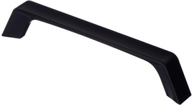 Ручка-скоба 128 мм, матовый чёрный S-2460-128 BL