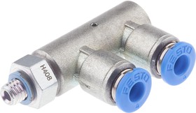 Фото 1/4 HGL-M5-QS-4, HGL Series Non Return Valve, 530038