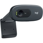 Веб-камера Logitech C270 HD Webcam (960-001063/960-000999) складная конструкция ...