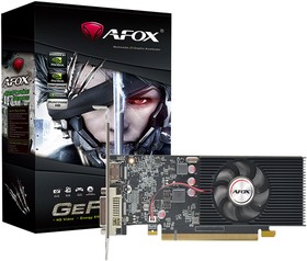 Фото 1/9 Видеокарта Afox GT1030 4GB DDR4 64Bit DVI HDMI LP Single Fan