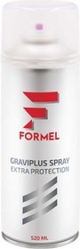 Антигравийное покрытие GRAVIPLUS EXTRA PROTECTION серый 520 мл, аэрозоль (7890) FM171106