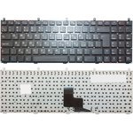 Клавиатура для ноутбука DNS C5500, W765K, W76T, 118732 черная без рамки