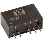 ITW2415S, Isolated DC/DC Converters - Through Hole DC-DC, 1W, 2:1 INPUT SIP