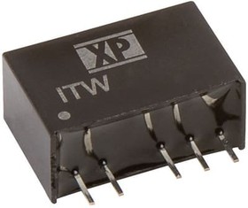 Фото 1/3 ITW2415S, Isolated DC/DC Converters - Through Hole DC-DC, 1W, 2:1 INPUT SIP