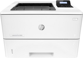 Фото 1/10 Принтер лазерный HP LaserJet Pro M501dn черно-белая печать, A4, цвет белый [j8h61a]