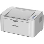 Принтер лазерный Pantum P2506W черно-белая печать, A4, цвет серый