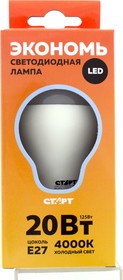 ECO-LED-GLS-E27-20W40, Лампа светодиодная 20Вт,220В