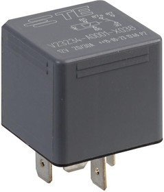 2-1904025-5, Automotive Relay - SPDT (1 Form C) - 24VDC Coil - 50A Rating - 24VDC Switching - With Resistor - Plug In, Quick C ...
