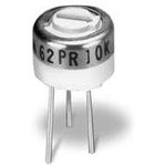 62MR1KLF, Trimmer Resistors - Through Hole 1/2W 1K Ohms 10% SINGLE TURN