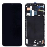 Дисплей для Samsung Galaxy A70 SM-A705F в сборе с тачскрином и рамкой (TFT) черный