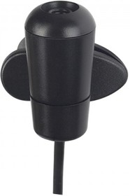 Фото 1/3 Perfeo микрофон-клипса компьютерный M-1 черный (кабель 1,8 м, разъём 3,5 мм) [PF_A4423]