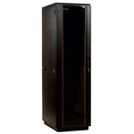 ЦМО Шкаф телекоммуникационный напольный 47U (600 х 800) дверь стекло, цвет черный(ШТК-М-47. 6.8-1ААА-9005)