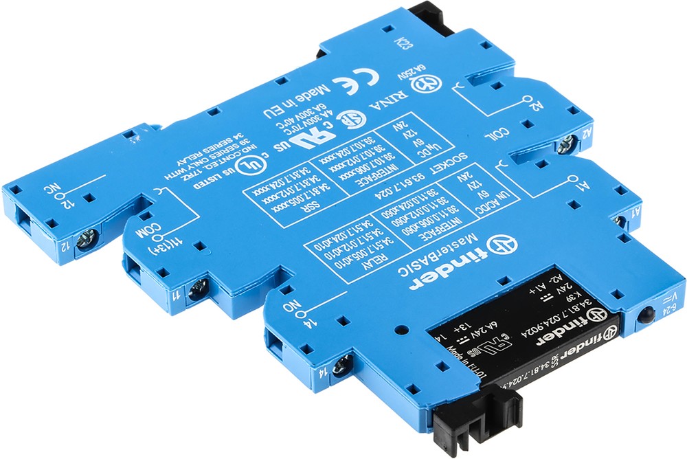 Реле интерфейсное твердотельное с подложкой, 24vdc, 5a, Finder, 38.31.7.024.9024. Твердотельное реле Finder. Твердотельное реле Финдер. Твердотельное реле din.