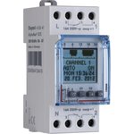 4 126 57, Digital DIN Rail Time Switch 230 V ac, 2-Channel