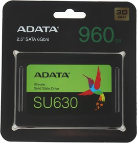 Фото 1/10 Накопитель SSD A-Data SATA-III 960GB ASU630SS-960GQ-R Ultimate SU630 2.5"