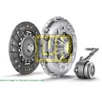 619 3063 33, Компл.сцепления FORD FIESTA,FUSION 1.25-1.4L 2004=  190мм