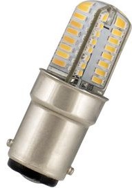 143635, LED Bulb 1.8W, 30V, 3000K, 190lm, BA15d, 45mm