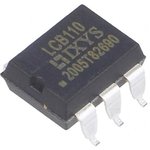 LCB110S, Solid State Relays - PCB Mount SPST-NC 6 Pin SMT 350V 120mA