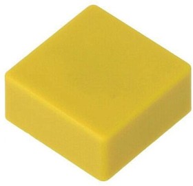 Фото 1/3 B32-1330, Клавиша, на корпус, нет, 5,5мм, -25-70°C, квадратная, желтый