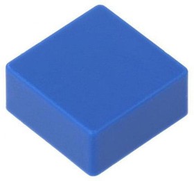 Фото 1/4 B32-1340, Клавиша, на корпус, нет, 5,5мм, -25-70°C, квадратная, синий