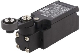 Фото 1/7 D4N4120, Limit Switch, Roller Lever, 1NC + 1NO, 2 Snap-Action Contacts