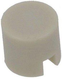 Фото 1/3 B32-2000, Key Cap Round 6mm Ivory B3F, B3FS & B3W Raised Plunger Switches