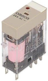 Фото 1/3 G2R-2-SN AC24(S), RELAY, DPDT, 250VAC, 30VDC, 5A