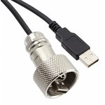 17-200391, USB Cables / IEEE 1394 Cables USB Patch Cord 4.5M Typ A Ind-Typ A Std