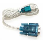 Кабель-адаптер 5bites USB 2.0 AM to COM RS232 DB9, 1.2м UA-AMDB9-012