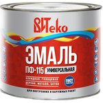 Эмаль ПФ-115 Витеко ШОКОЛАД 1,8кг 19488