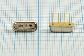 Фото 1/2 ПАВ резонаторы 435.2МГц в корпусе F11 , 1порт; №SAW 435200 \F11\\173\\R435,2MF11\SDE (HDR435.2M)