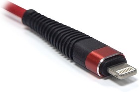 Фото 1/2 Кабель CBR CB 501 Red, USB to Lightning, 2,1 А, 1 м, цветная коробка