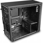 Deepcool MATREXX 30 mATX, Black, Стекл. боковая панель, Без БП