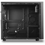 Deepcool MATREXX 30 mATX, Black, Стекл. боковая панель, Без БП