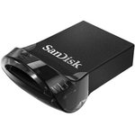 Флеш-память SanDisk Ultra Fit, 128Gb, USB 3.1 G1, чер, SDCZ430-128G-G46