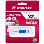 Флеш-память Transcend JetFlash 790, 32Gb, USB 3.1 G1, б/син, TS32GJF790W