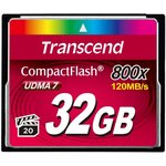 Карта памяти Transcend CompactFlash 800 32Gb UDMA7, TS32GCF800
