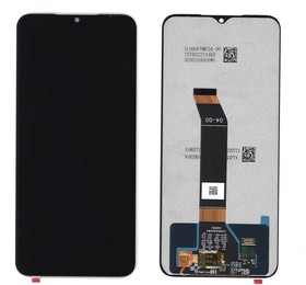 Дисплей для Xiaomi Poco M4, Redmi 11,Redmi Note 11E,Poco M5, Redmi 10 5G в сборе с тачскрином черный