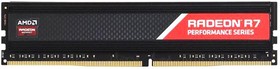 Фото 1/2 Модуль памяти 32GB AMD Radeon™ DDR4 2666 DIMM R7 Performance Series Black Gaming Memory R7S432G2606U2S Non-ECC, CL16, 1.2V, Heat Shield, RTL