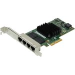 Сетевой адаптер Intel Intel® Ethernet Server Adapter I350-T4 PCI-E v2.1 x4, 4x RJ45, 10/100/1000Base-T, Low Profile