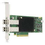 Emulex LPe32002-M2 OEM, Gen 6 (32GFC), 2-port, 32Gb/s, PCIe Gen3 x8 . 