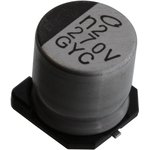 GYC1V271MCQ1GS, Aluminum Organic Polymer Capacitors 35VDC 270uF 20% AEC-Q200