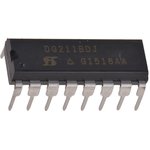 DG211BDJ-E3, IC: analog switch; SPST-NC; Ch: 4; DIP16; 7?22V,13?36V; tube
