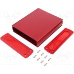 ALUG706RD160-IR, 146,6x41,6x169mm, Красный, алюминиевый ...
