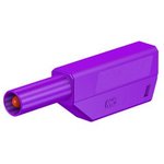 22.2656-26, Laboratory Socket, Violet, Gold-Plated, 60V, 10A