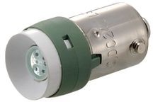 LSED-1GN, LED Lamp, BA9S, Green, 12V