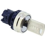 YW4K-33D, Keylock Switch Actuator, 3 Positions Spring Return from Right Keylock ...