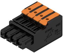 2741580000, Pluggable Terminal Block, Straight, 5mm Pitch, 4 Poles