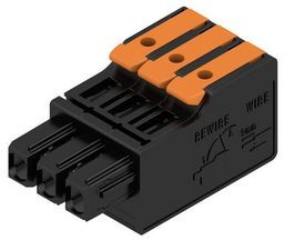 2741570000, Pluggable Terminal Block, Straight, 5mm Pitch, 3 Poles